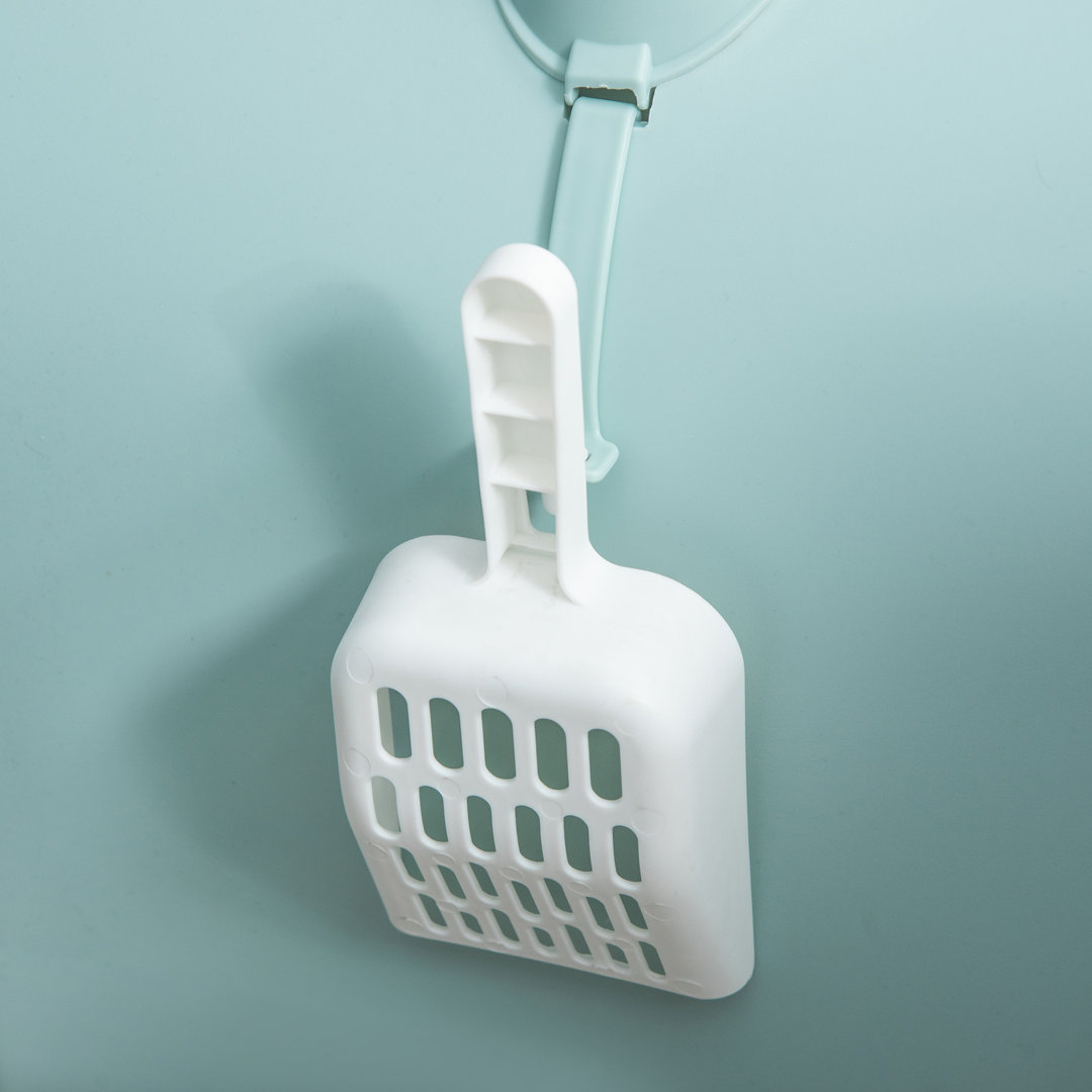 Plastic Litter Box Enclosure with Scoop