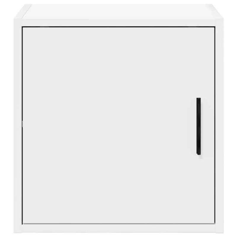 Engineered Wood Single Storage Cabinet ( 41cm H x 40cm W x 30cm D), White, 41 cm H x 40 cm W x 30 cm D