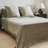 Sage Fringe Euro Sham Set