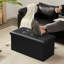 Banc de rangement rembourré Kecia