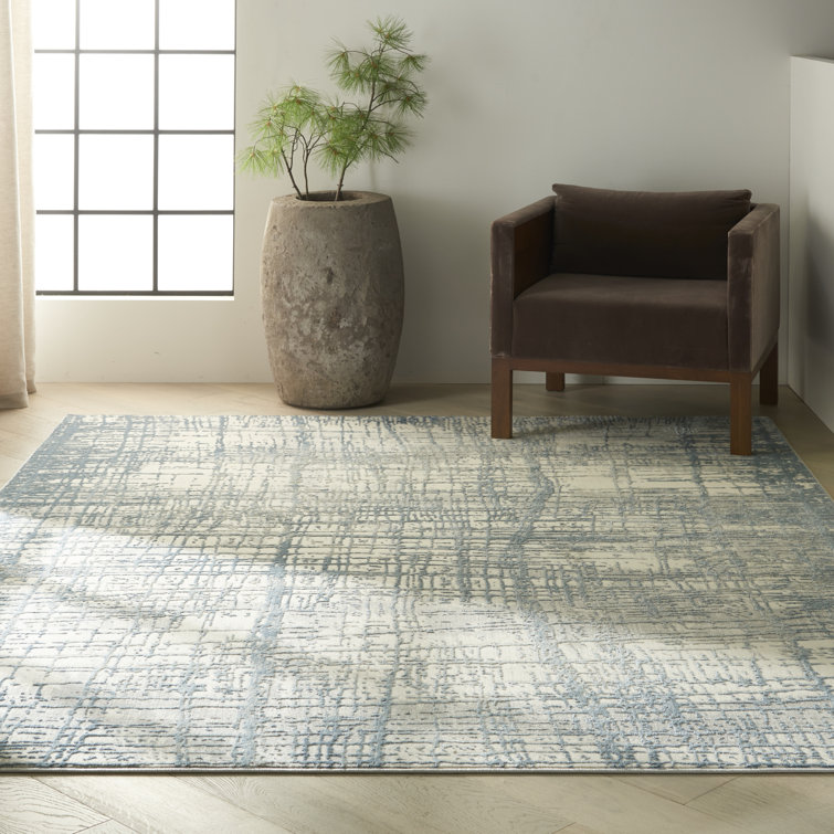 Rush Abstract Area Rug