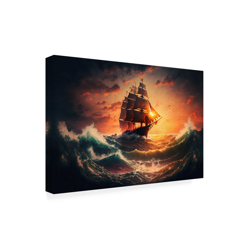 «The Flying Dutchman 11», impression sur toile tendue, H 16 po x l 24 po x P 2 po