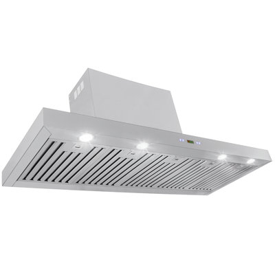 PROLINE 60" 1100 CFM Ducted Wall Mount Range Hood in Brushed Stainless Steel