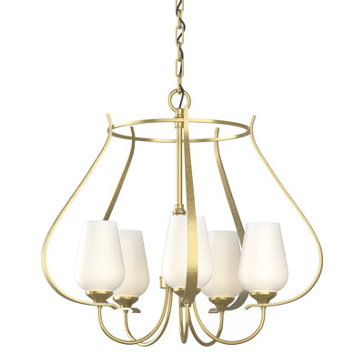 Flora 5 - Light Shaded Geometric Chandelier