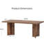 Bureau d'écriture Executive - Table de conférence multifonctionnelle pour la maison / le bureau