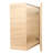Glassman 18'' Single Bathroom Vanity with Fireclay Top-291063068