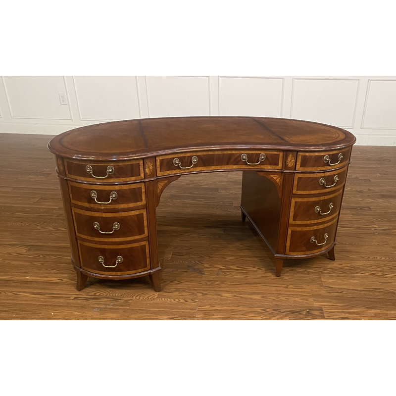 Regency Kidney Shaped Writing Desk 