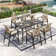 6 - Person Rectangular Outdoor Dining Set With Cushions