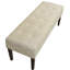 Banc rembourré chece