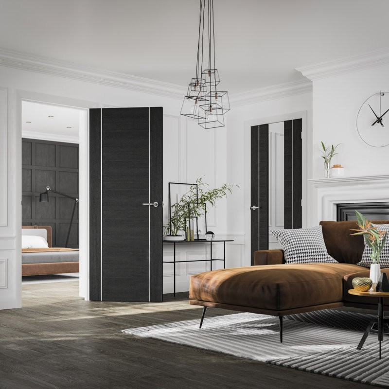 Palermo Internal Door Prefinished, 1981mm H x 686mm W x 35mm D
