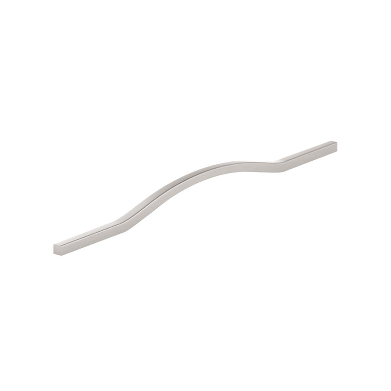 Poignée arche en métal 11 3/8 po Expression, Nickel brossé