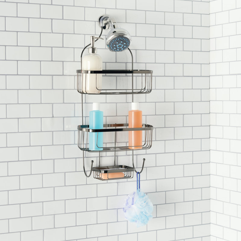 Hanging Shower Caddy, 23.5" H x 11.3" W x 5" D