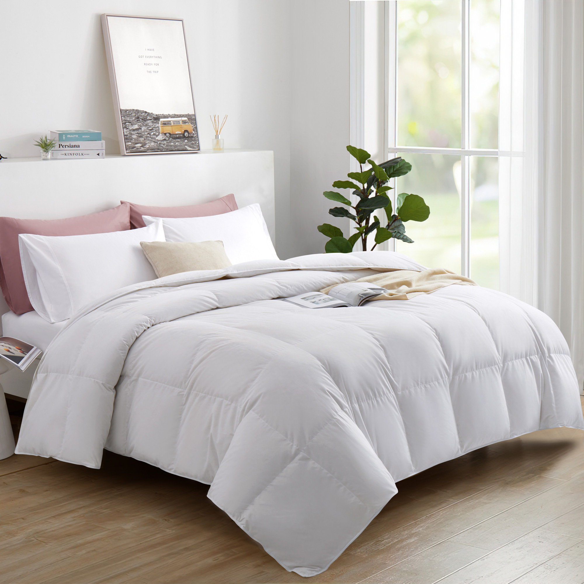 The Twillery Co.® All Season Goose Down Comforter & Reviews Wayfair