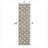Kaleya Berber Geometric Shag Gray/Ivory Rug-1636547775