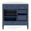 Meuble-lavabo simple 36 po avec plateau Debbrah-715949317