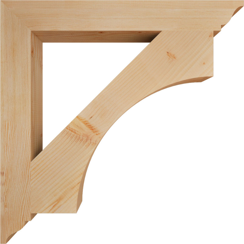 Support traditionnel Westlake, Lisse, Douglas, H 32 po x l 3,5 po x P 32 po