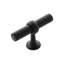 Ostia Collection Knob 2-1/2 Inch X 13/16 Inch Matte Black Finish-704756008
