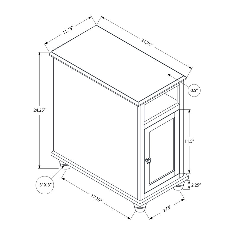 Desdamona End Table