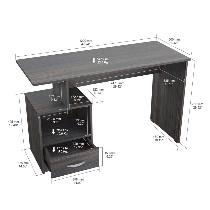 Aliriza Desk, Tobacco Chic