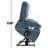Lift Recliner Chair Heat Massage Dual Motor Infinite Position Up To 350 LBS Large Electric Power Lift Recliners With Power-Remote, Medium-Firm And Heavy Duty-307957328