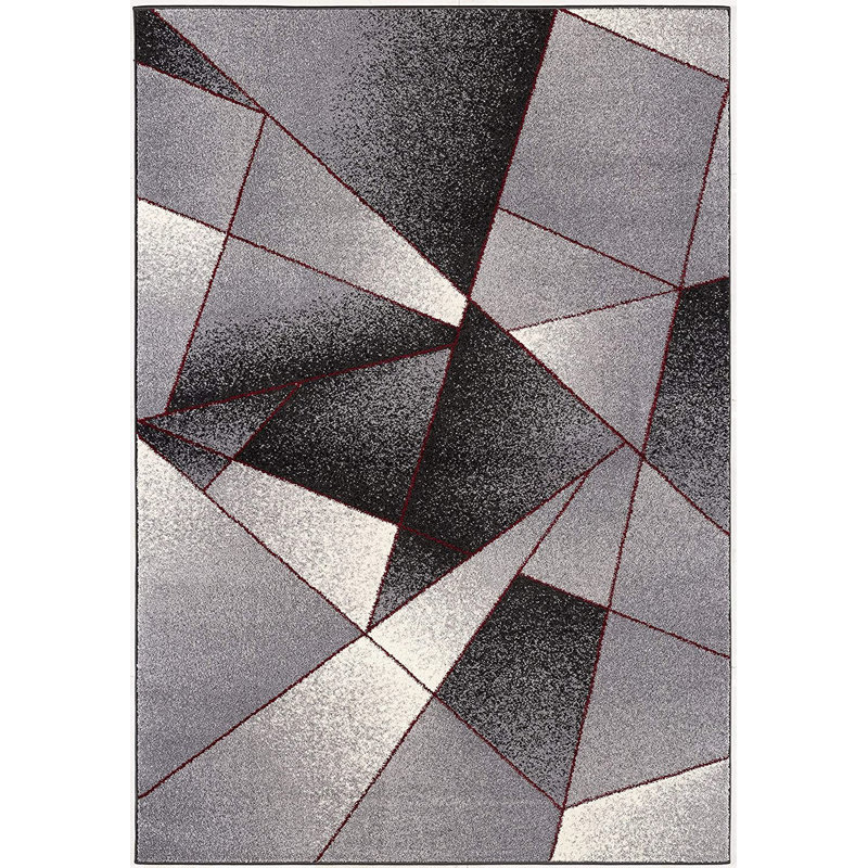 Aukusti Geometric Indoor Rug, Rectangle 5' x 8'