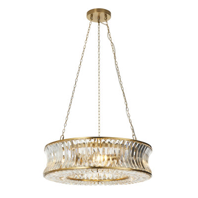Annalysa 6 - Light Drum Chandelier