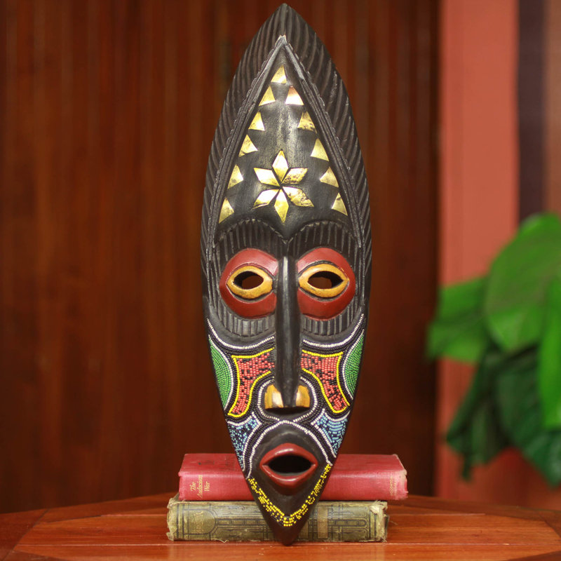 Handmade Traditional People Wall Decor on Wood