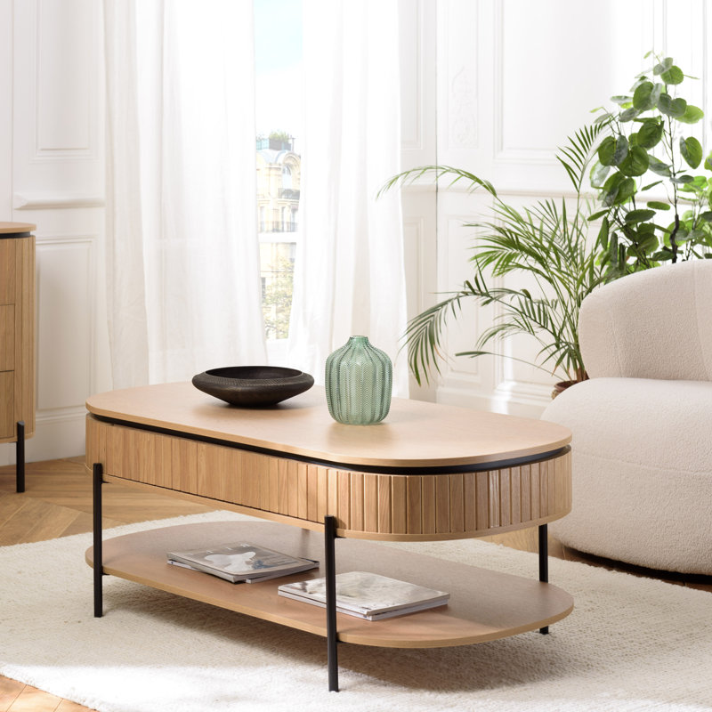 Aliegha Coffee Table with Storage