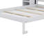 Lit escamotable encastré avec tablettes