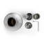 Round Stainless Steel Bio-Ethanol Smokeless Fire Pit