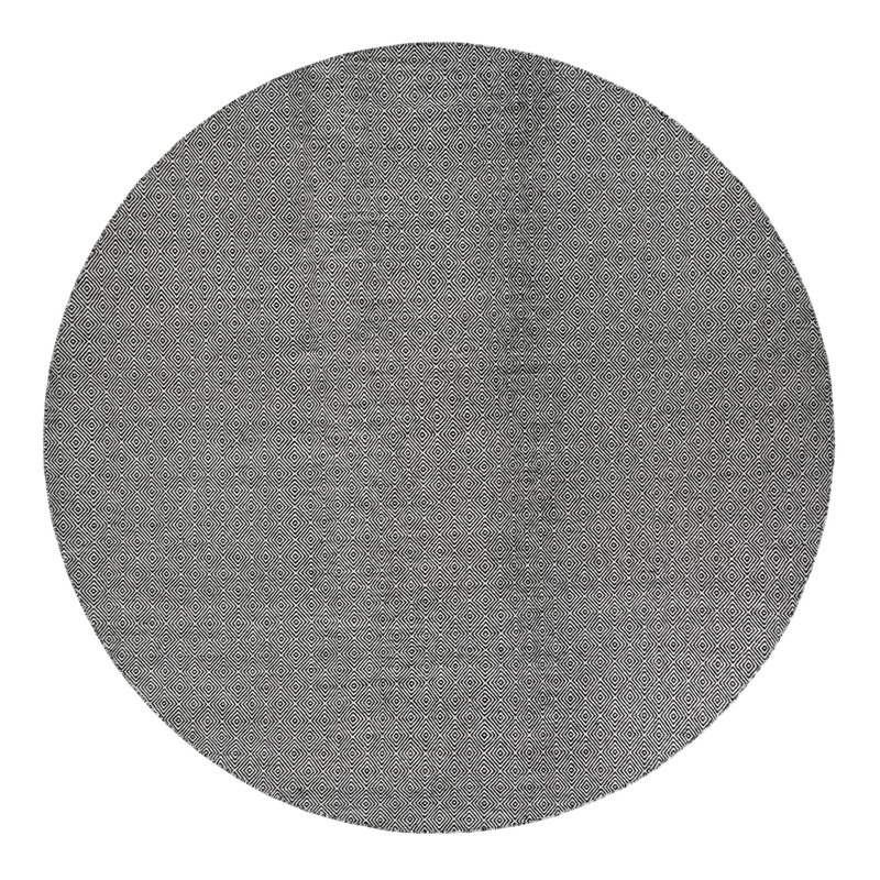 Traetyn Flatweave Wool Indoor Rug, Round 12'