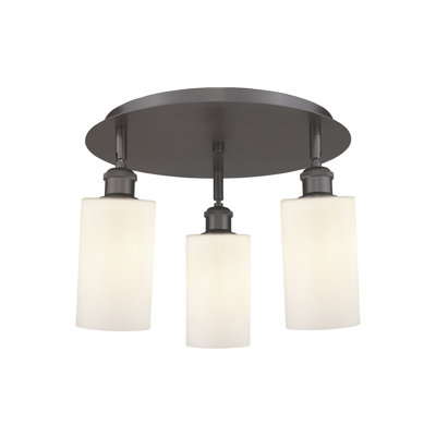 Ervine Glass Semi Flush Mount