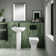 Matt Black Square Dual Flush Push Button