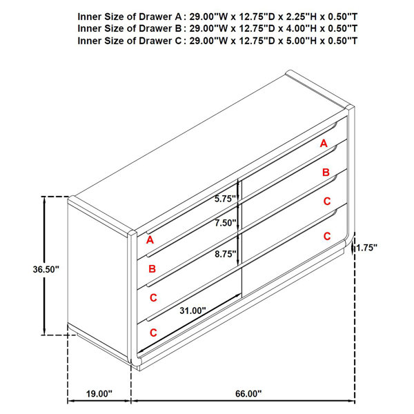 Dimensions du produit
