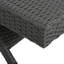 Chaise longue inclinable en osier Blaise-502065839