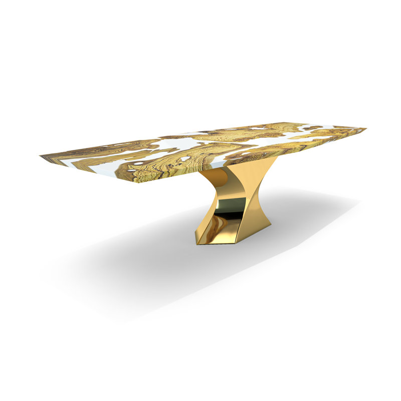 Calliope Dining Table, 29.5"H x 72"L x 42"W