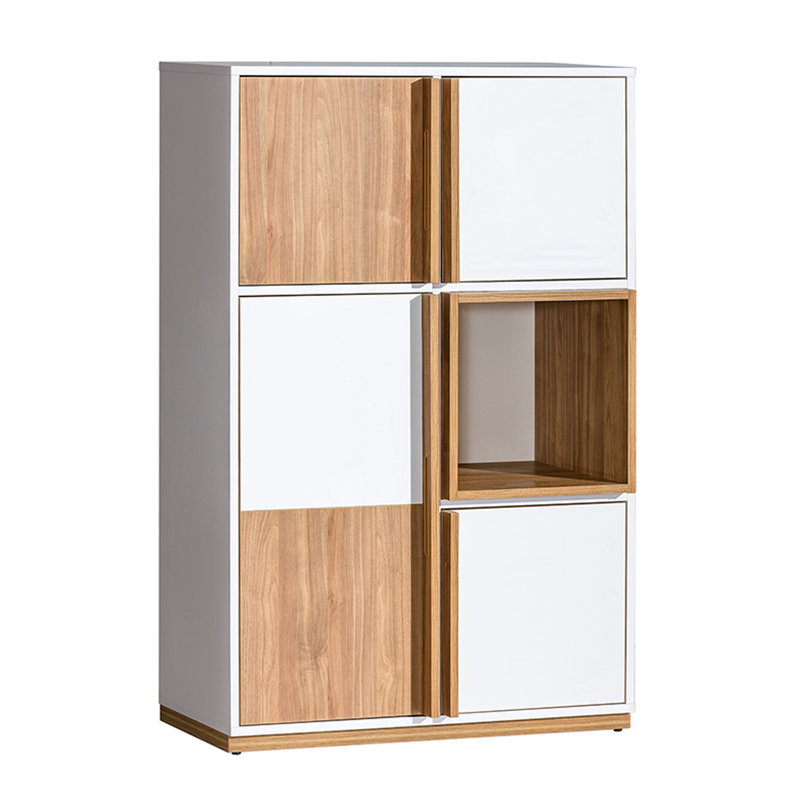 Bilguun Solid Wood 80 cm W Chest of Drawers