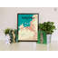 « fukuoka city map », reproduction d’impression sur affiche en couleur-22633736
