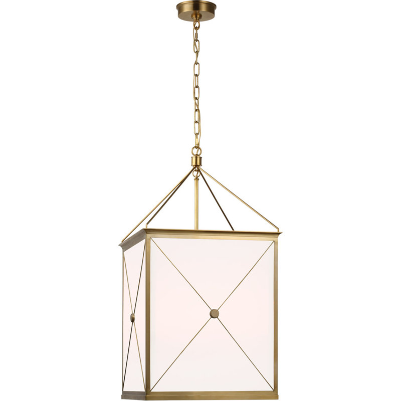 Julie Neill Rossi Medium Lantern, Antique Burnished Brass