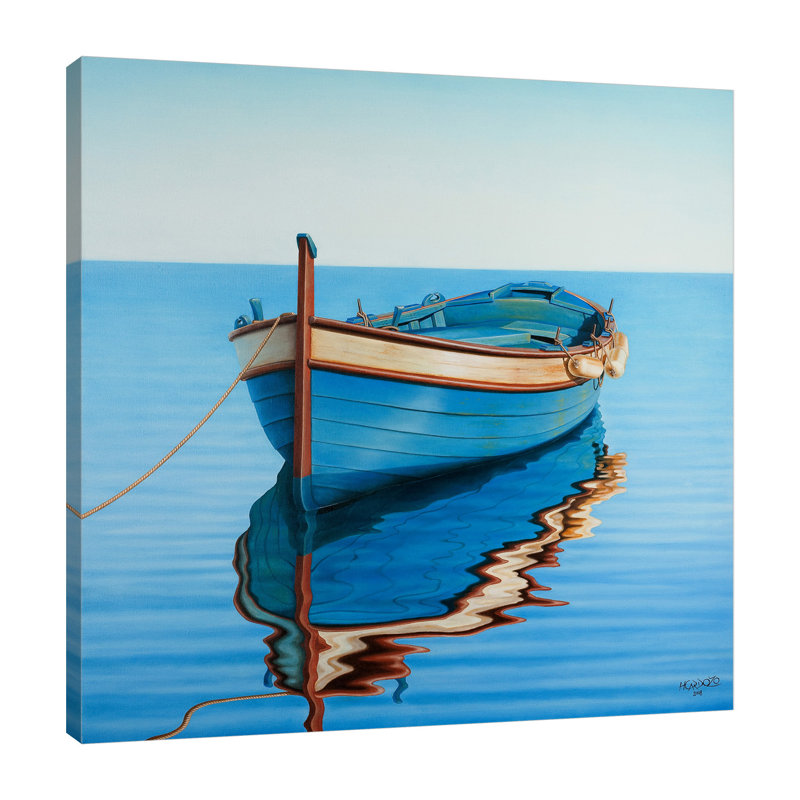 Toile tendue Arthers "Waiting For The Crew" par Horacio Cardozo, H 48 po x l 48 po x P 1,5 po