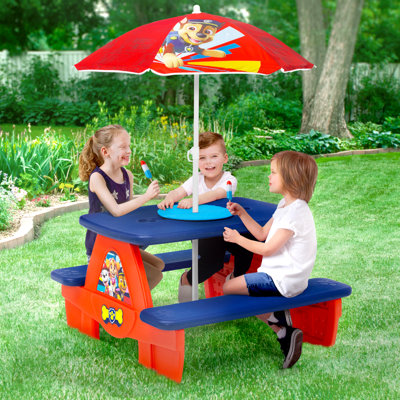 Paw Patrol Train Table Delta Children PAW Patrol Seat Activity