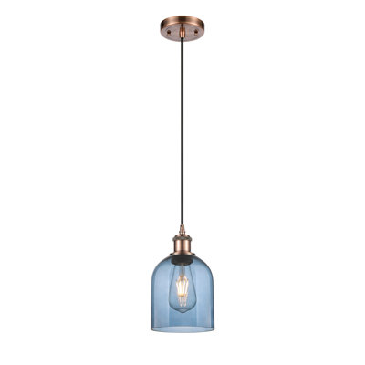 Mini-luminaire suspendu à cordon 6 lumières Ballston Anacaren - 516-G558