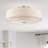 Konur Fabric Semi Flush Mount-419245498