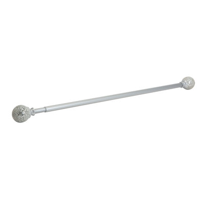 Beachmere Adjustable Single Curtain Rod