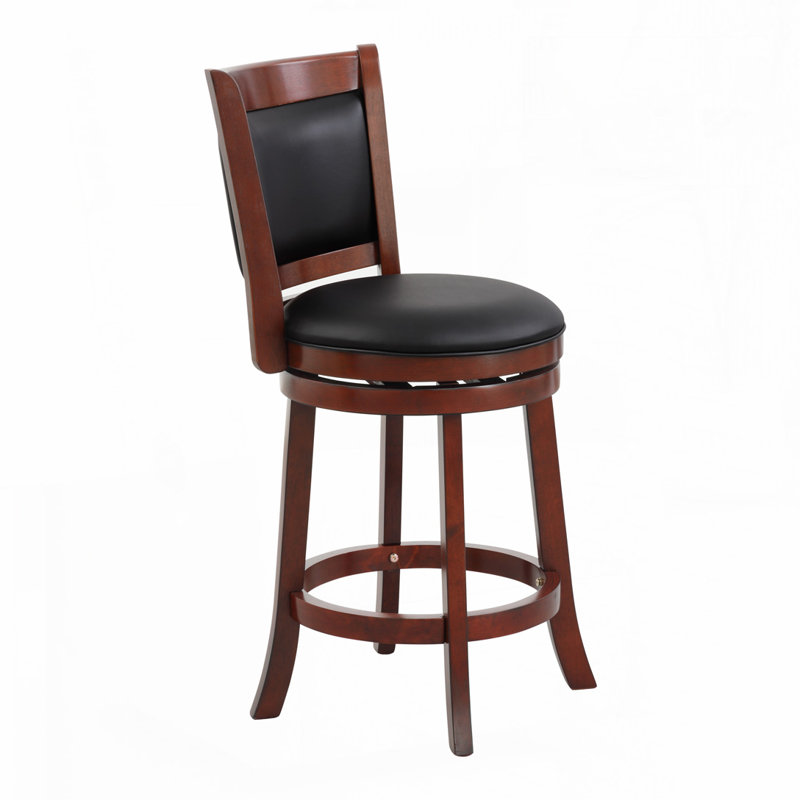 Chaise pivotante à hauteur de comptoir