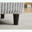 Corduroy Double Lounge Chaise with 4 pillows-1818646116