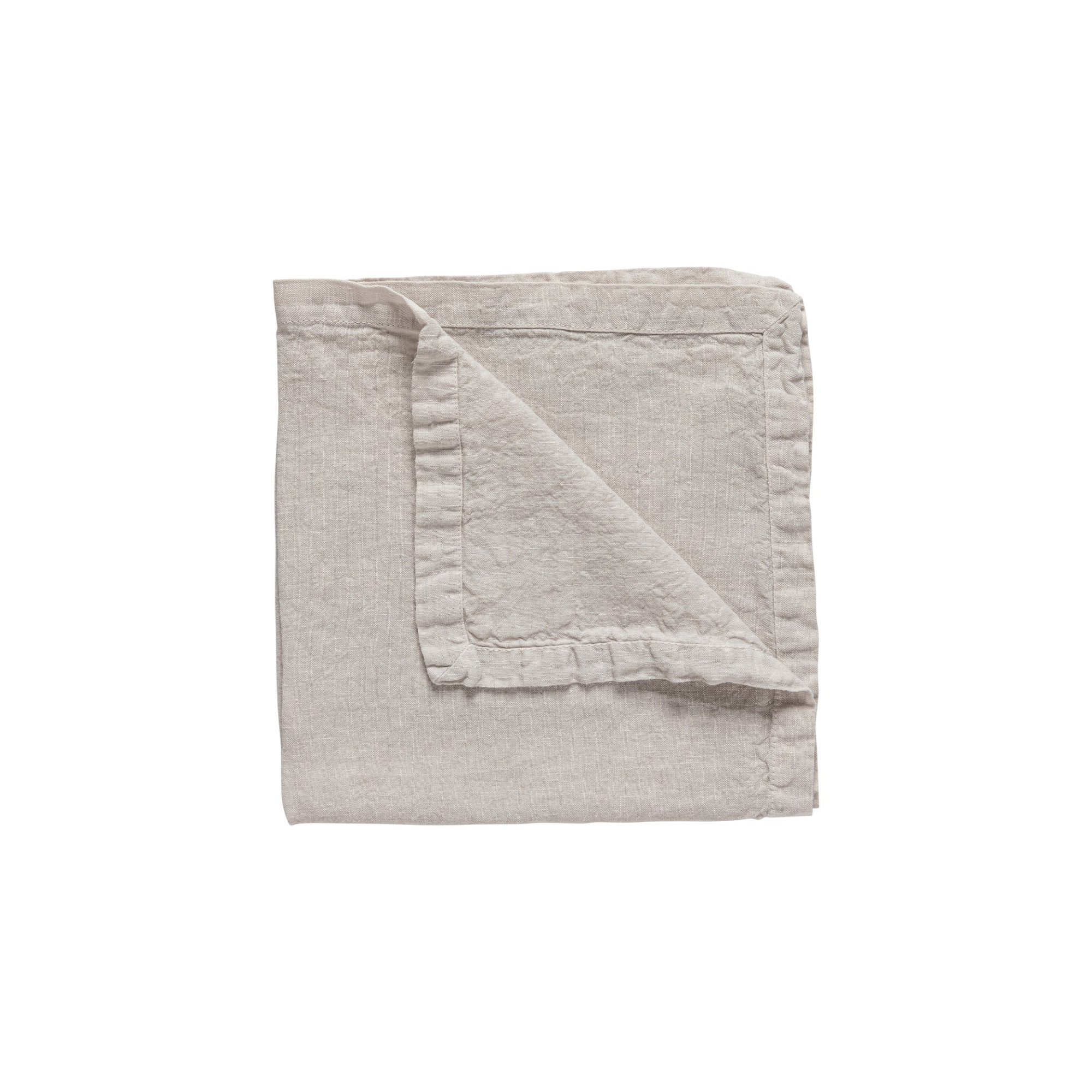 Napkin 100% Linen Maria, Cloud Gray