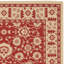 Tapis intérieur / extérieur rouge / crème Arneshia-395048413