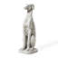 Statue de jardin chien assis