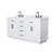 Beckett TK 66'' Double Bathroom Vanity with Cultured Marble Top-98287372-98287374-113067832